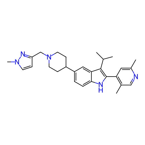 Chemical structure of BindingDB Monomer ID 444100