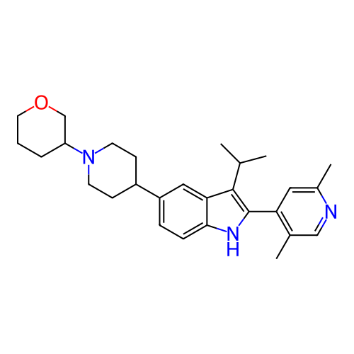 Chemical structure of BindingDB Monomer ID 444137
