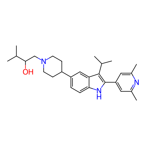 Chemical structure of BindingDB Monomer ID 444259