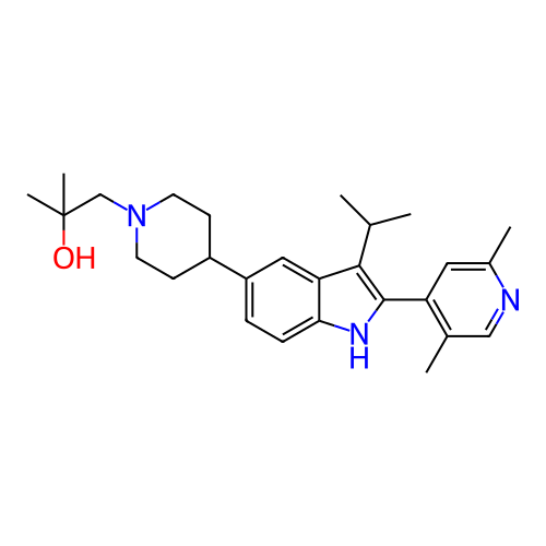 Chemical structure of BindingDB Monomer ID 444261