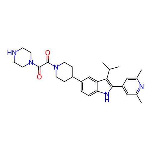 Chemical structure of BindingDB Monomer ID 444267
