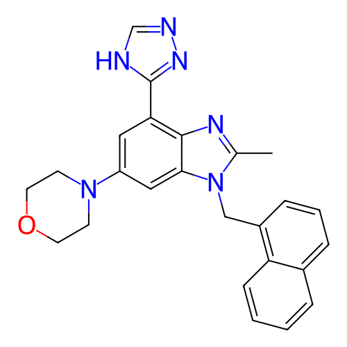 Chemical structure of BindingDB Monomer ID 444306