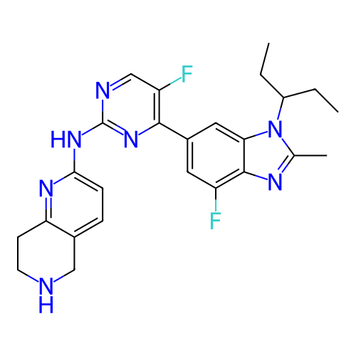 Chemical structure of BindingDB Monomer ID 444563