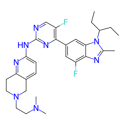 Chemical structure of BindingDB Monomer ID 444564