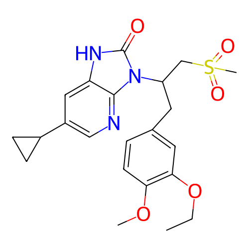 Chemical structure of BindingDB Monomer ID 444735