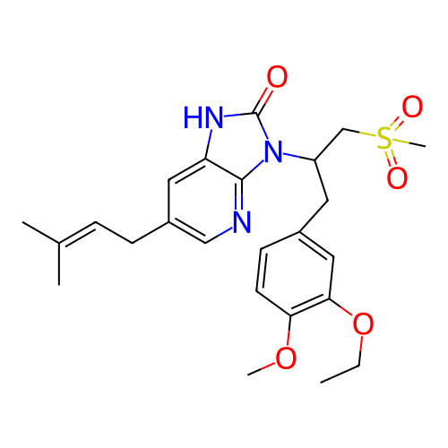 Chemical structure of BindingDB Monomer ID 444756