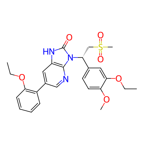 Chemical structure of BindingDB Monomer ID 444780