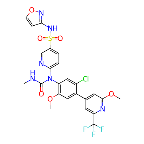 Chemical structure of BindingDB Monomer ID 444881