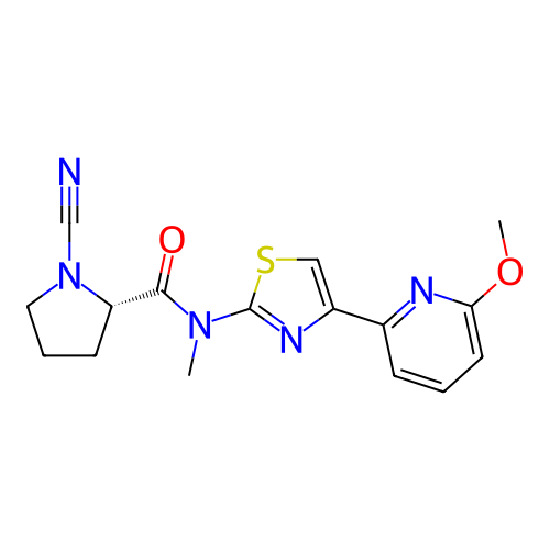 Chemical structure of BindingDB Monomer ID 445140