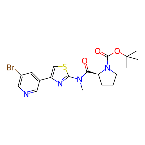 Chemical structure of BindingDB Monomer ID 445156
