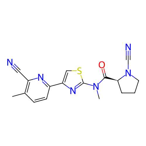 Chemical structure of BindingDB Monomer ID 445174