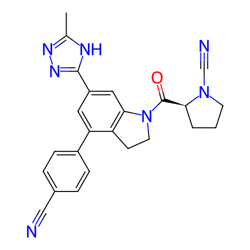 Chemical structure of BindingDB Monomer ID 445175