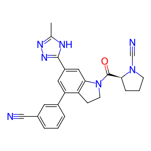 Chemical structure of BindingDB Monomer ID 445176