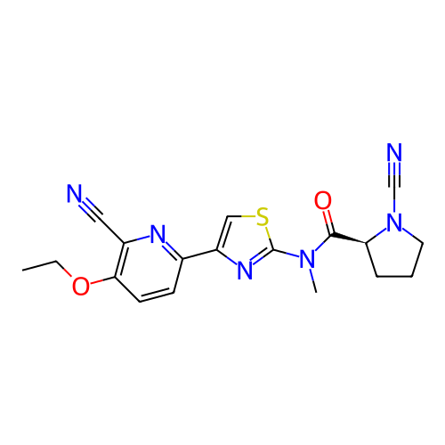 Chemical structure of BindingDB Monomer ID 445200