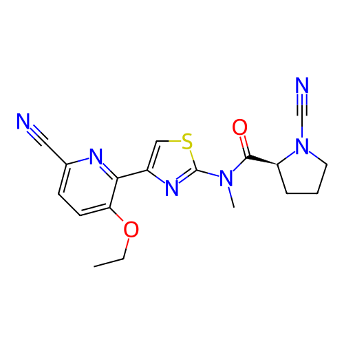 Chemical structure of BindingDB Monomer ID 445203