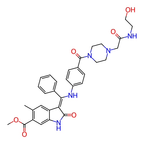 Chemical structure of BindingDB Monomer ID 445224