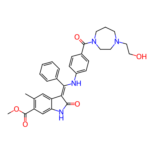 Chemical structure of BindingDB Monomer ID 445255