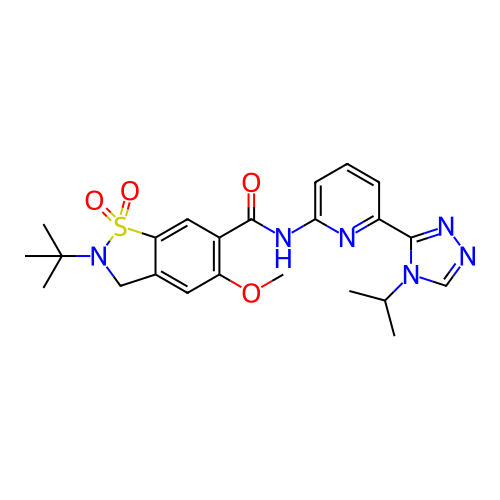 Chemical structure of BindingDB Monomer ID 445485