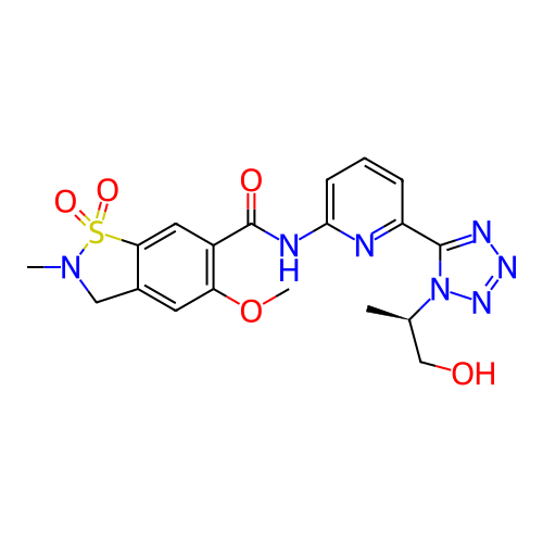 Chemical structure of BindingDB Monomer ID 445499