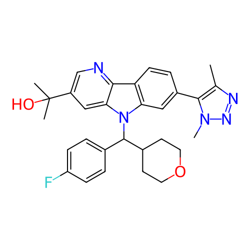 Chemical structure of BindingDB Monomer ID 445507