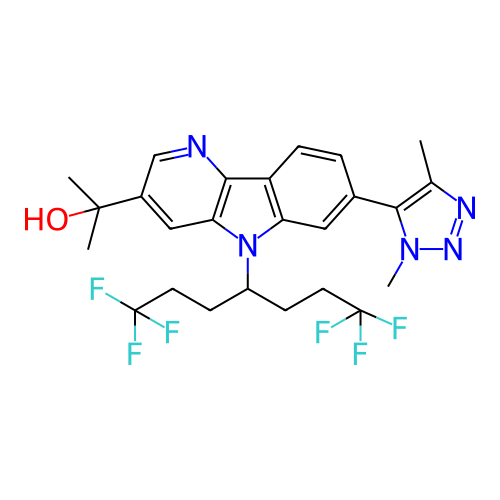 Chemical structure of BindingDB Monomer ID 445508