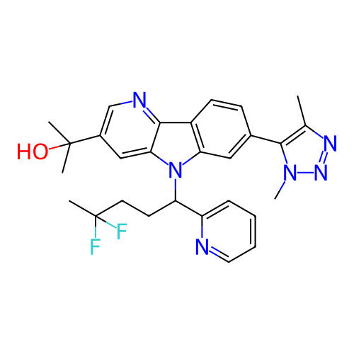 Chemical structure of BindingDB Monomer ID 445511