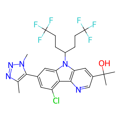 Chemical structure of BindingDB Monomer ID 445516