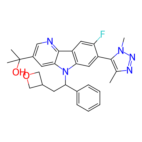 Chemical structure of BindingDB Monomer ID 445567