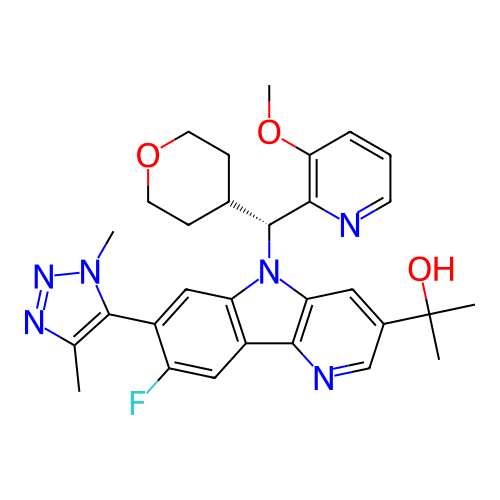 Chemical structure of BindingDB Monomer ID 445573