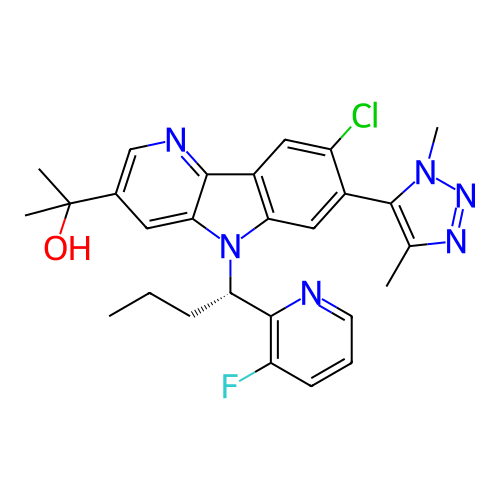 Chemical structure of BindingDB Monomer ID 445590