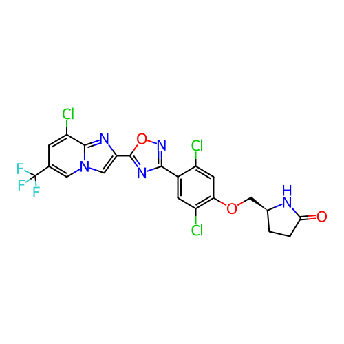 Chemical structure of BindingDB Monomer ID 445593