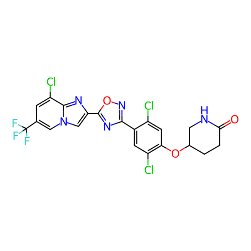 Chemical structure of BindingDB Monomer ID 445594
