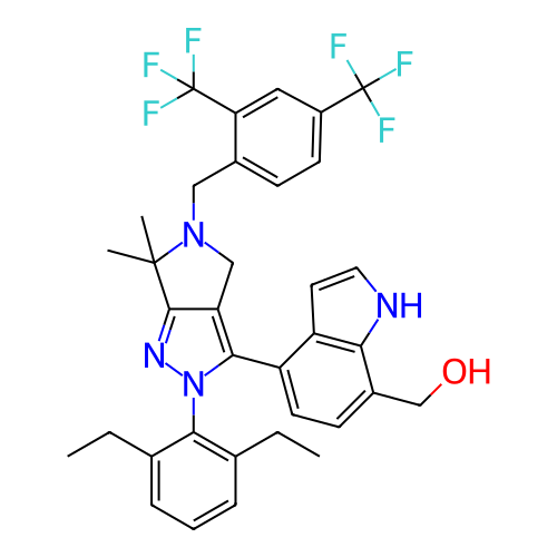 Chemical structure of BindingDB Monomer ID 445599
