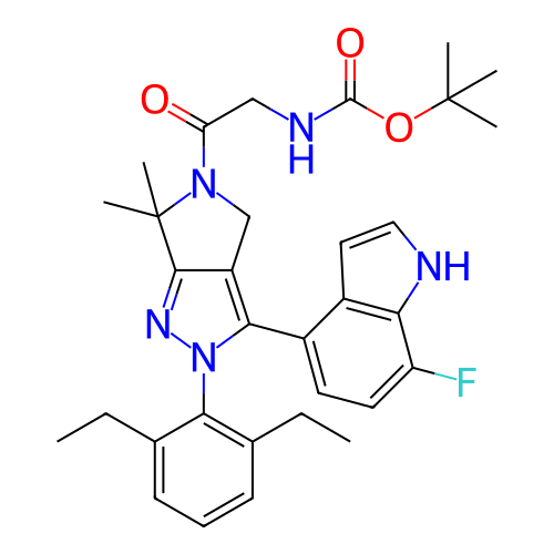 Chemical structure of BindingDB Monomer ID 445602