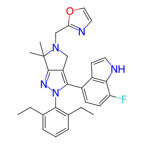 Chemical structure of BindingDB Monomer ID 445603