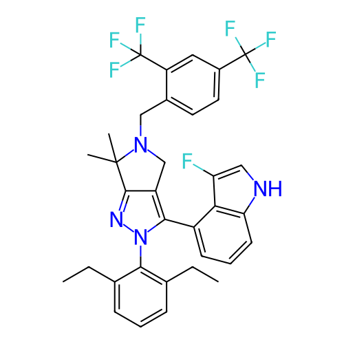 Chemical structure of BindingDB Monomer ID 445605