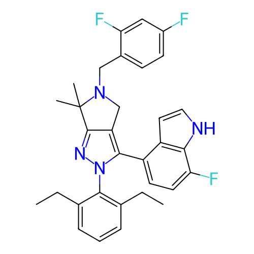 Chemical structure of BindingDB Monomer ID 445608