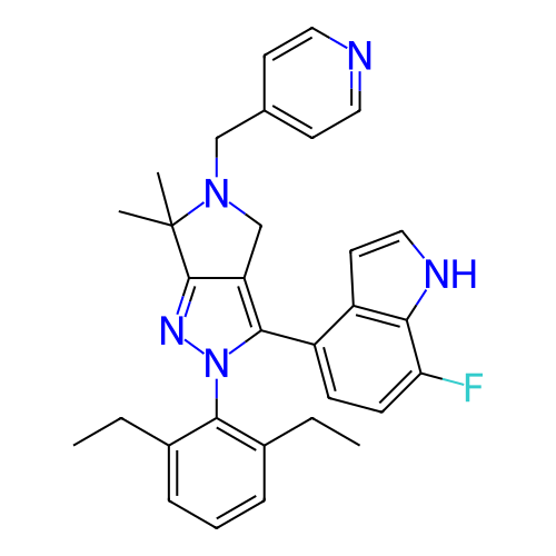 Chemical structure of BindingDB Monomer ID 445609
