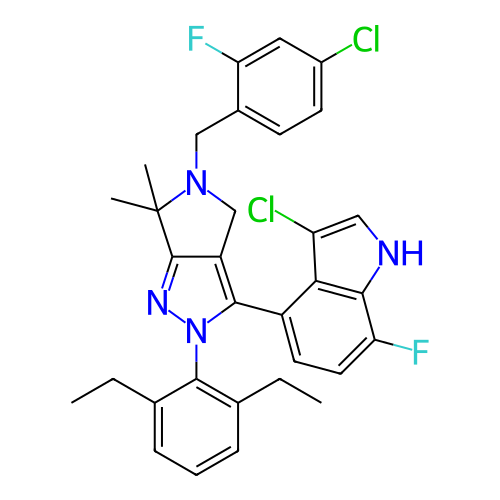 Chemical structure of BindingDB Monomer ID 445610