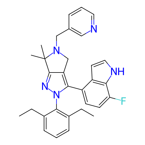 Chemical structure of BindingDB Monomer ID 445611