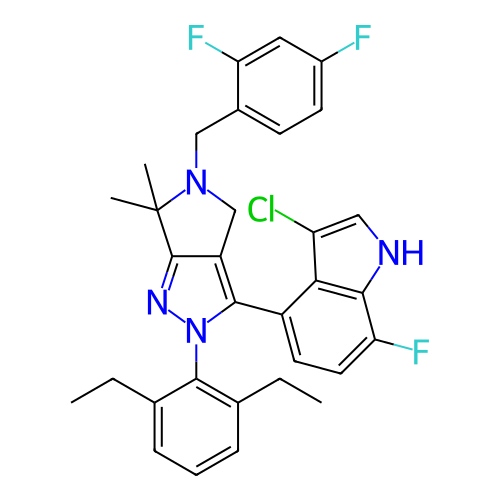 Chemical structure of BindingDB Monomer ID 445612