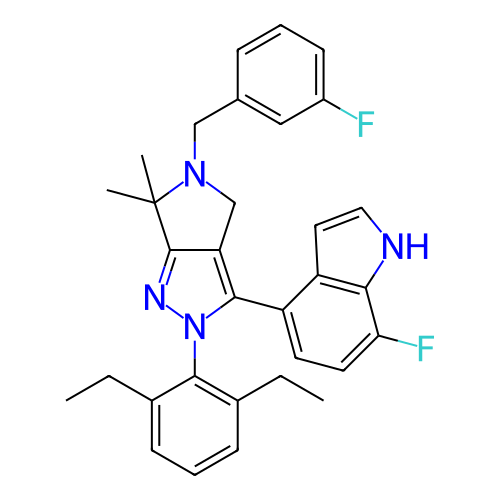 Chemical structure of BindingDB Monomer ID 445613