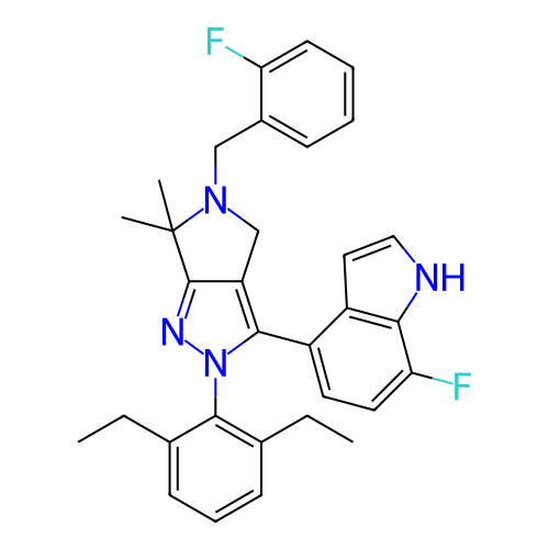 Chemical structure of BindingDB Monomer ID 445617