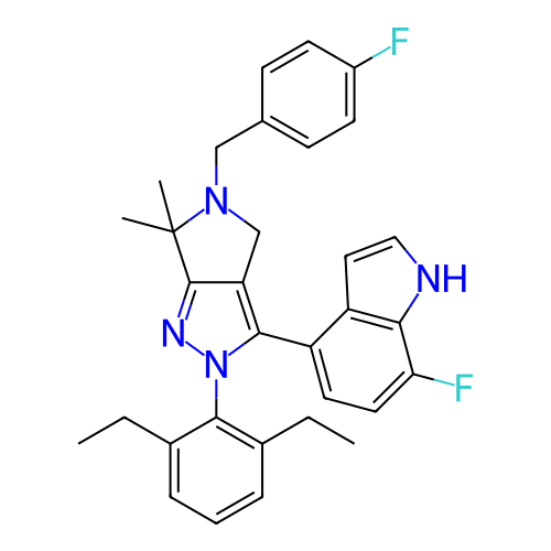 Chemical structure of BindingDB Monomer ID 445618