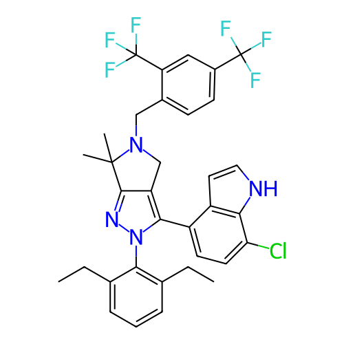 Chemical structure of BindingDB Monomer ID 445619