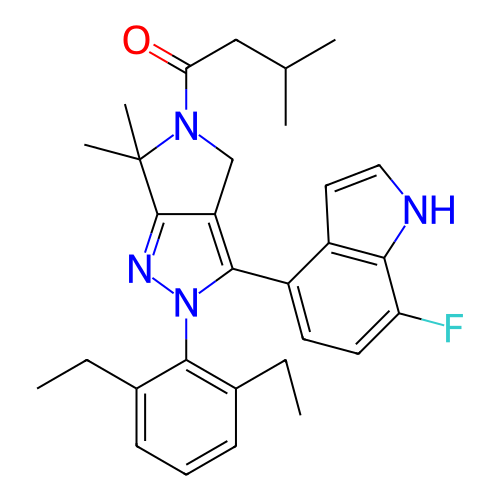 Chemical structure of BindingDB Monomer ID 445625