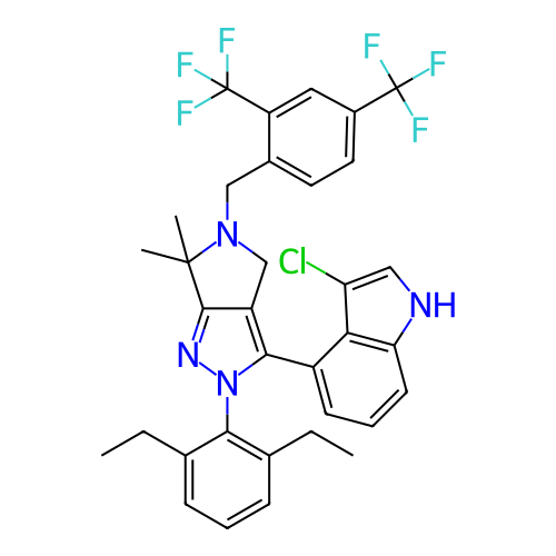 Chemical structure of BindingDB Monomer ID 445629