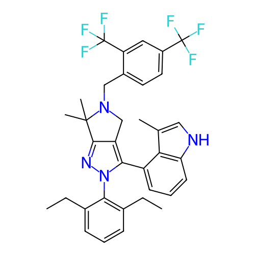 Chemical structure of BindingDB Monomer ID 445630