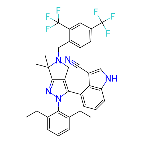 Chemical structure of BindingDB Monomer ID 445631