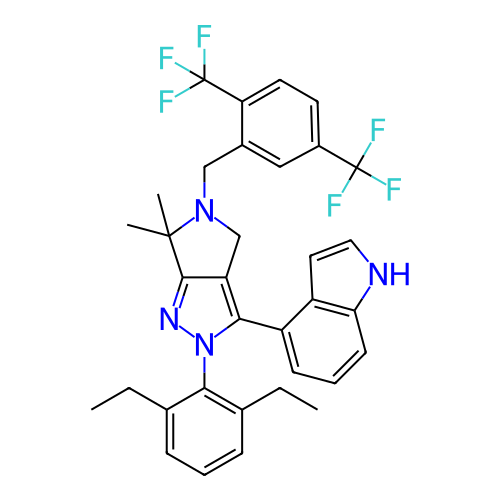 Chemical structure of BindingDB Monomer ID 445633